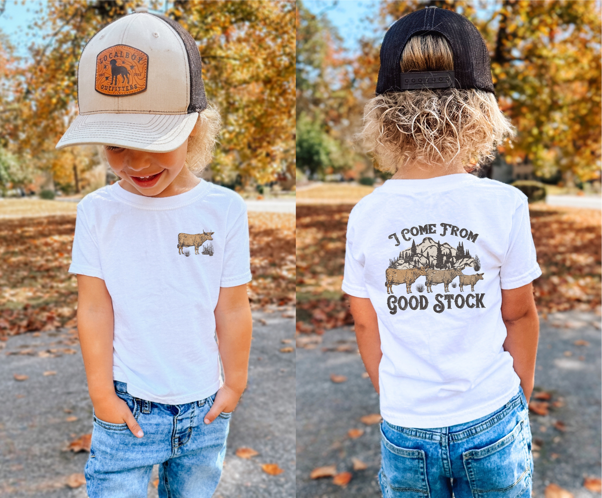 I Come From Good Stock Kids’ T-Shirt