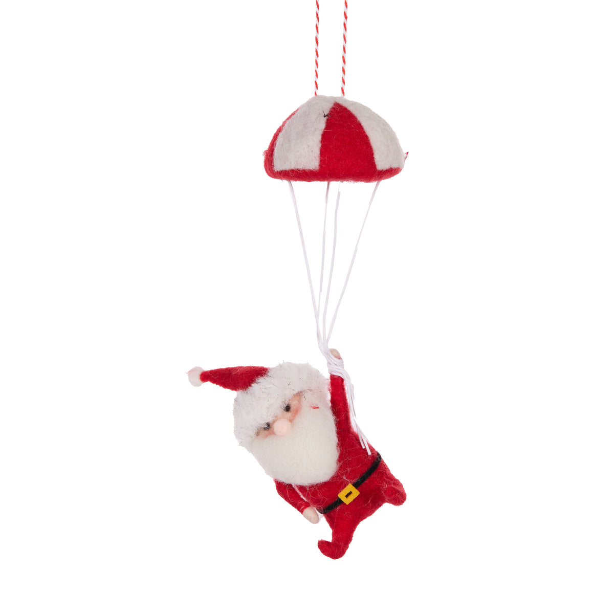 Felt Santa with Parachute