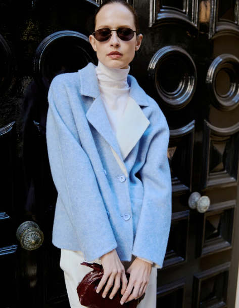 Dominique Wool Jacket | EDER by Anna