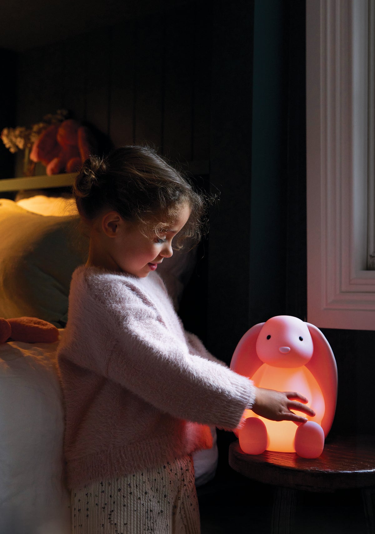 Jasper Night Light | White or Sky Blue