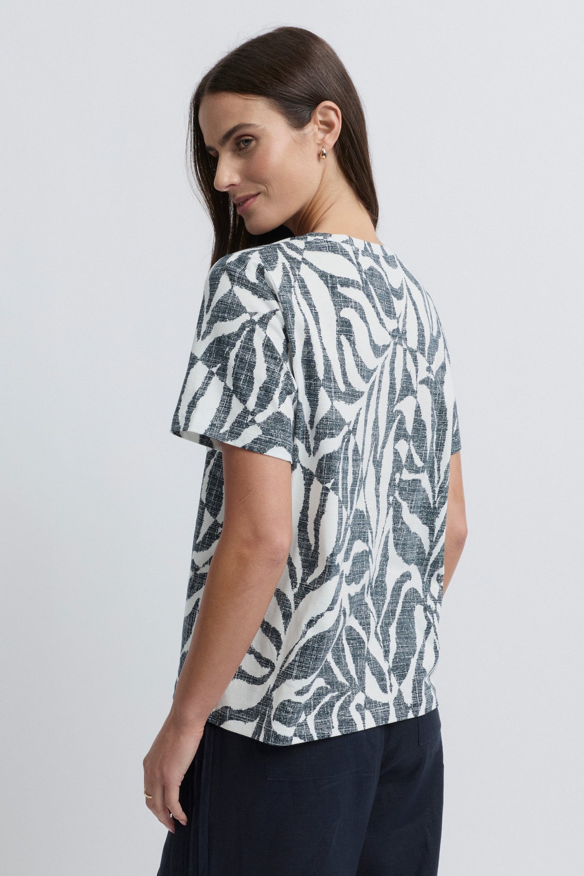 Short Sleeve Tee | Tigre Print