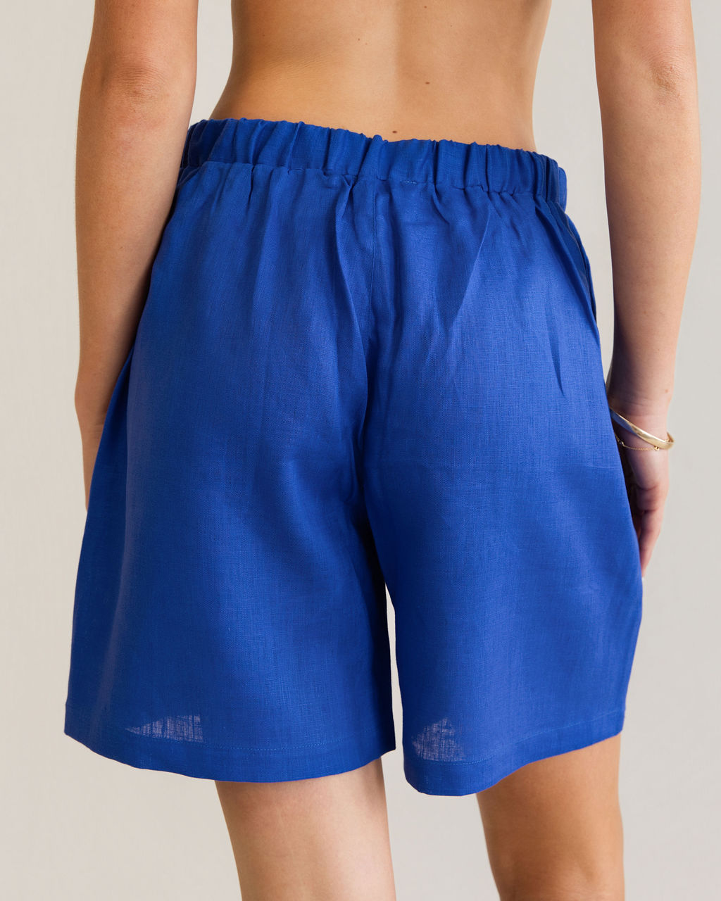 Cotton Shorts | Blue | Kaleido