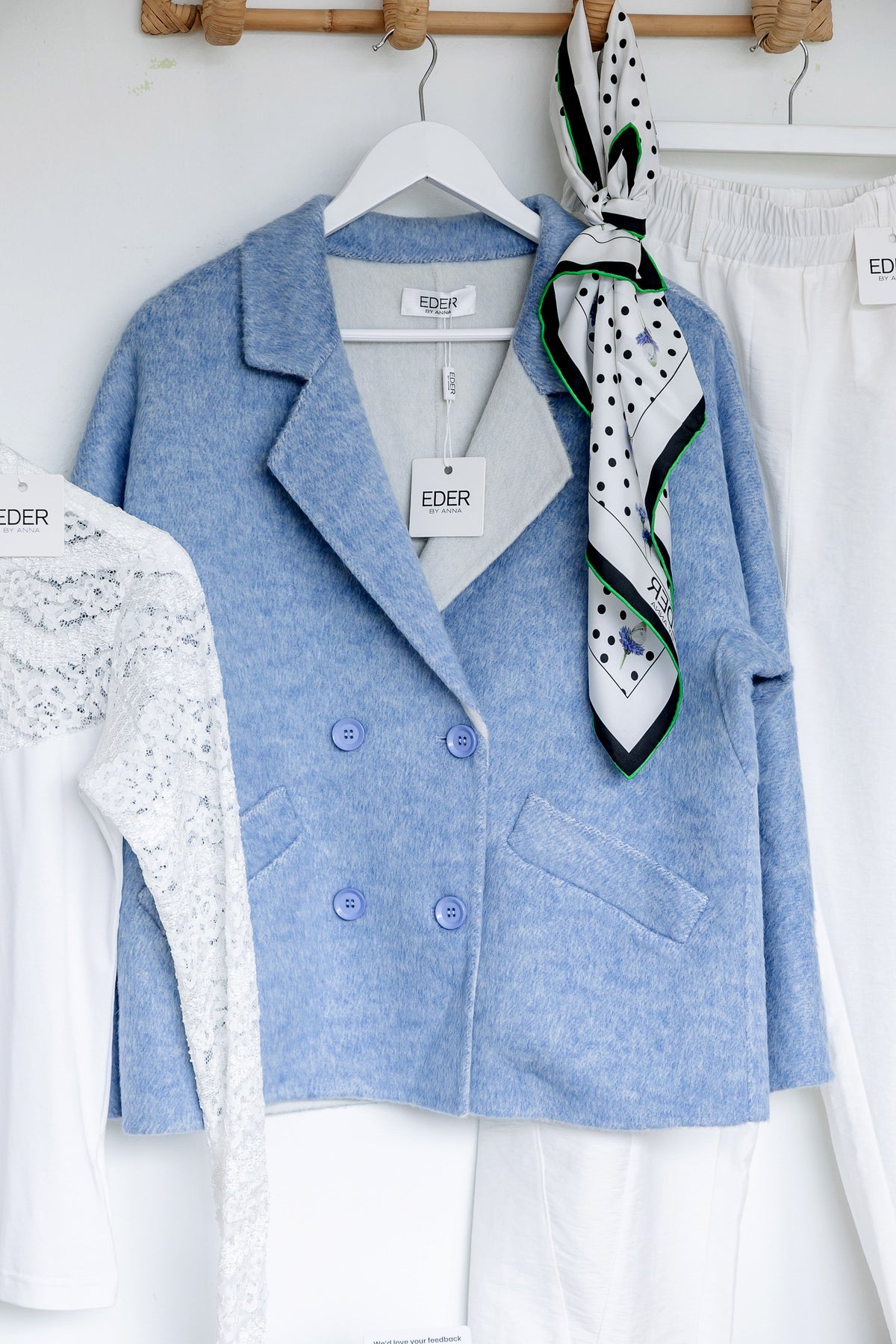 Dominique Wool Jacket | EDER by Anna