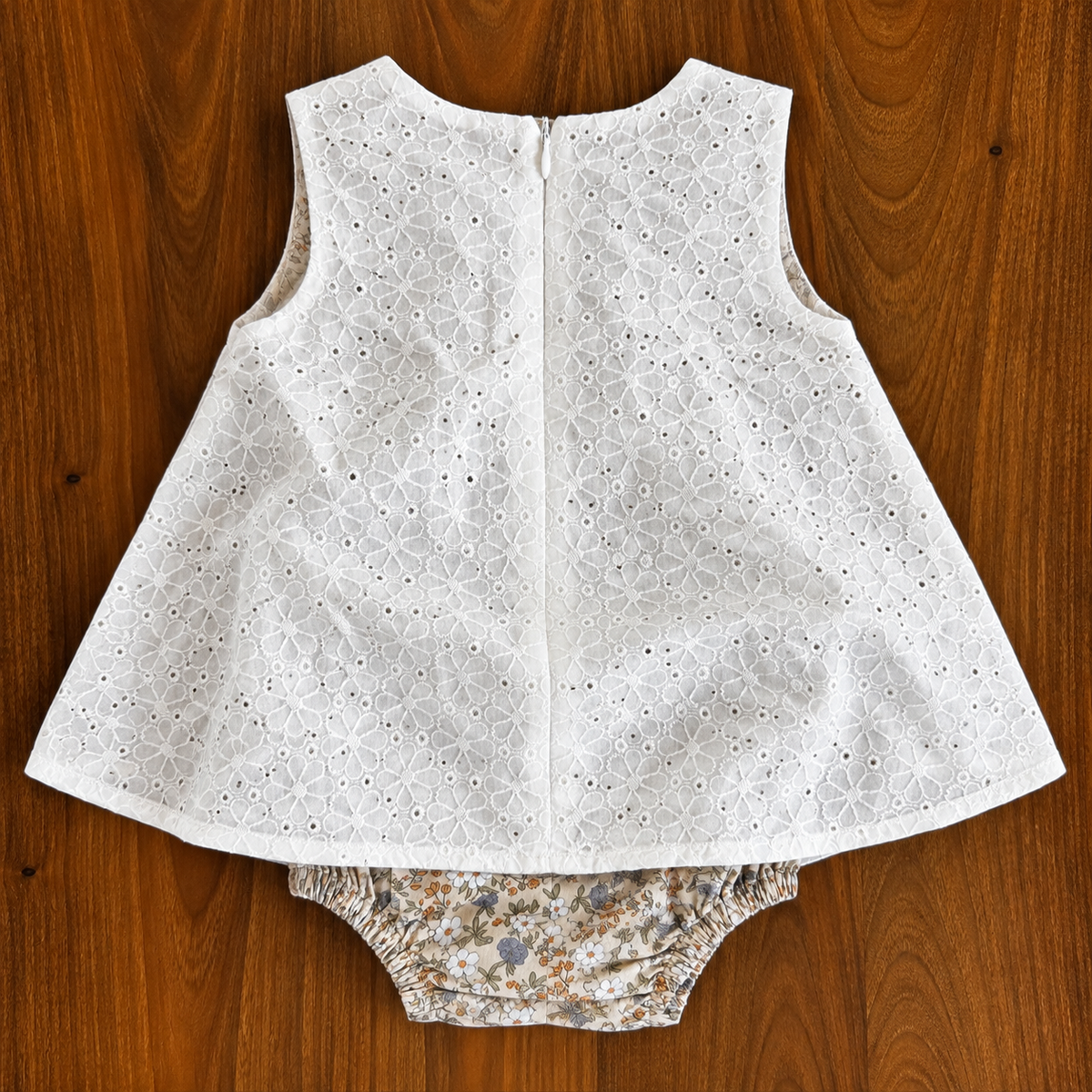 White Lace Baby Playsuit | Arthur Ave