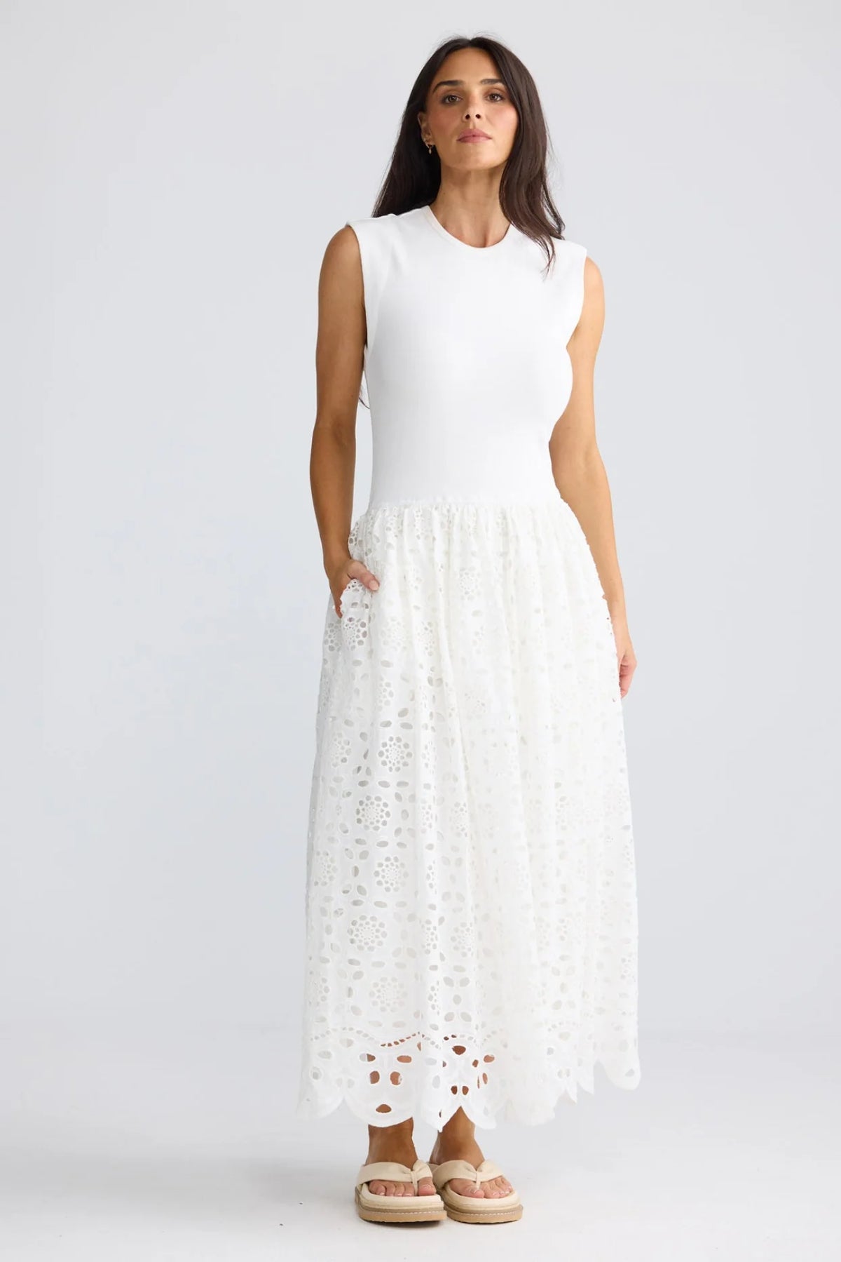 Daphne Dress | White | Brave + True