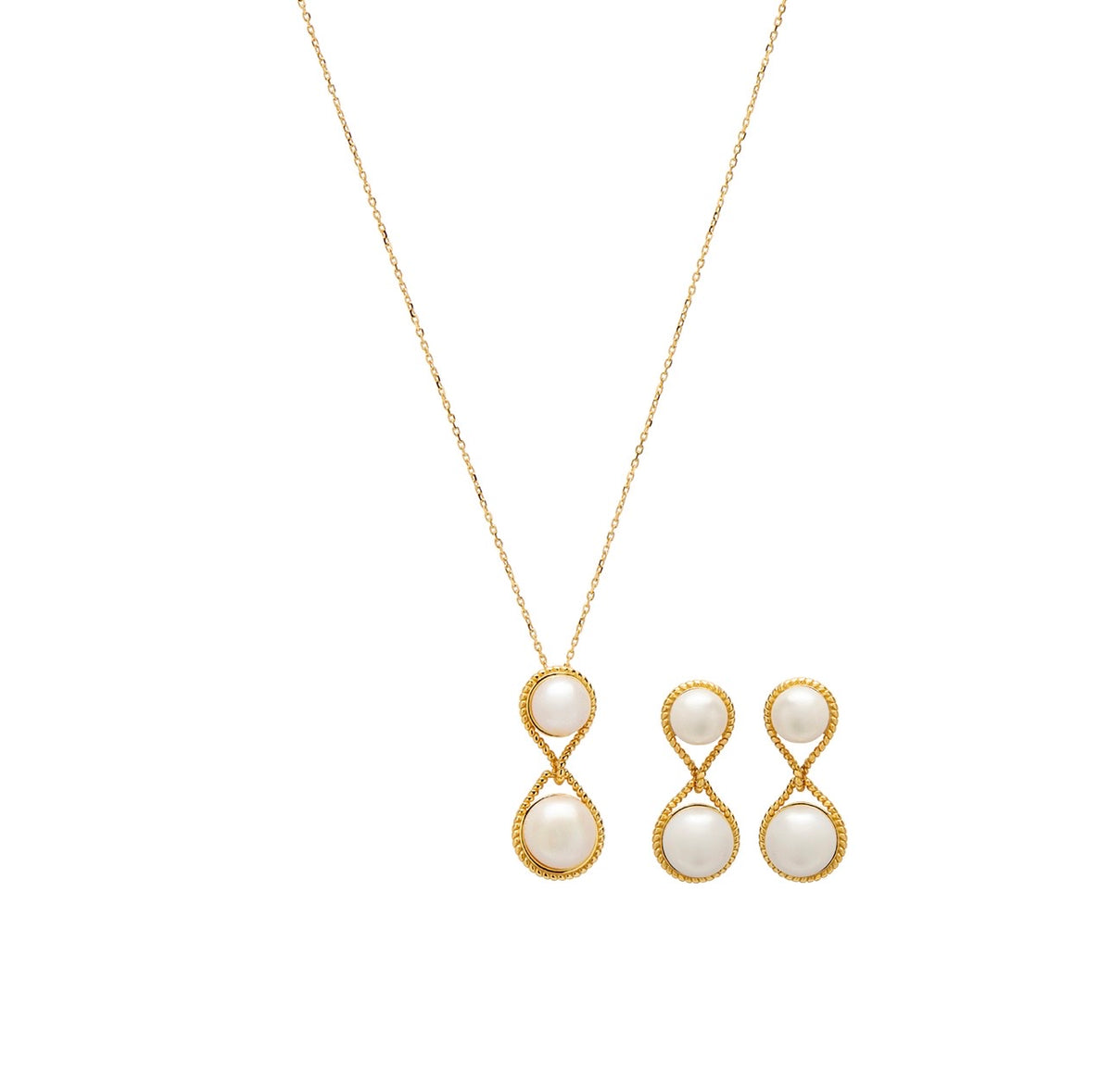 Reflection Pearl Necklace | Yisudesign