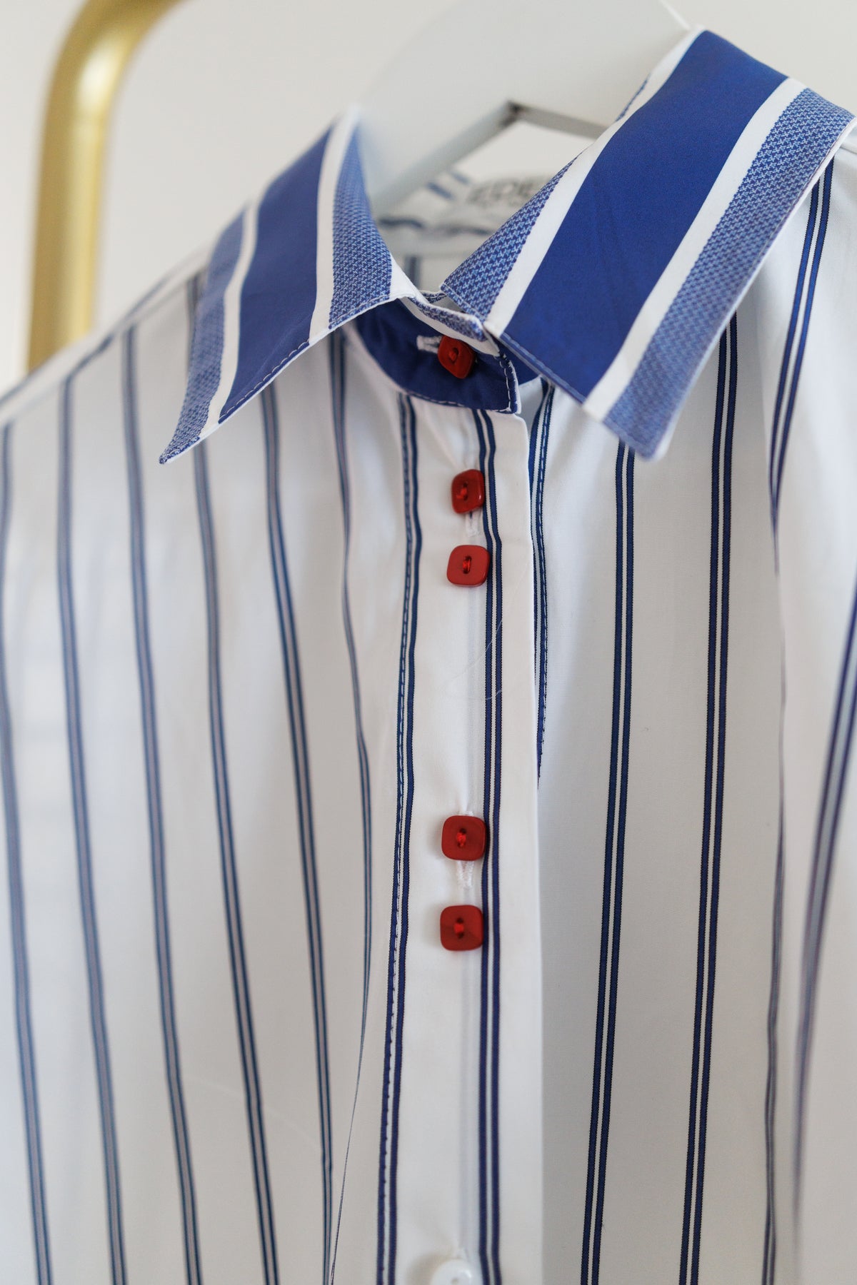 Belle Shirt | Blue Stripe | EDER by Anna