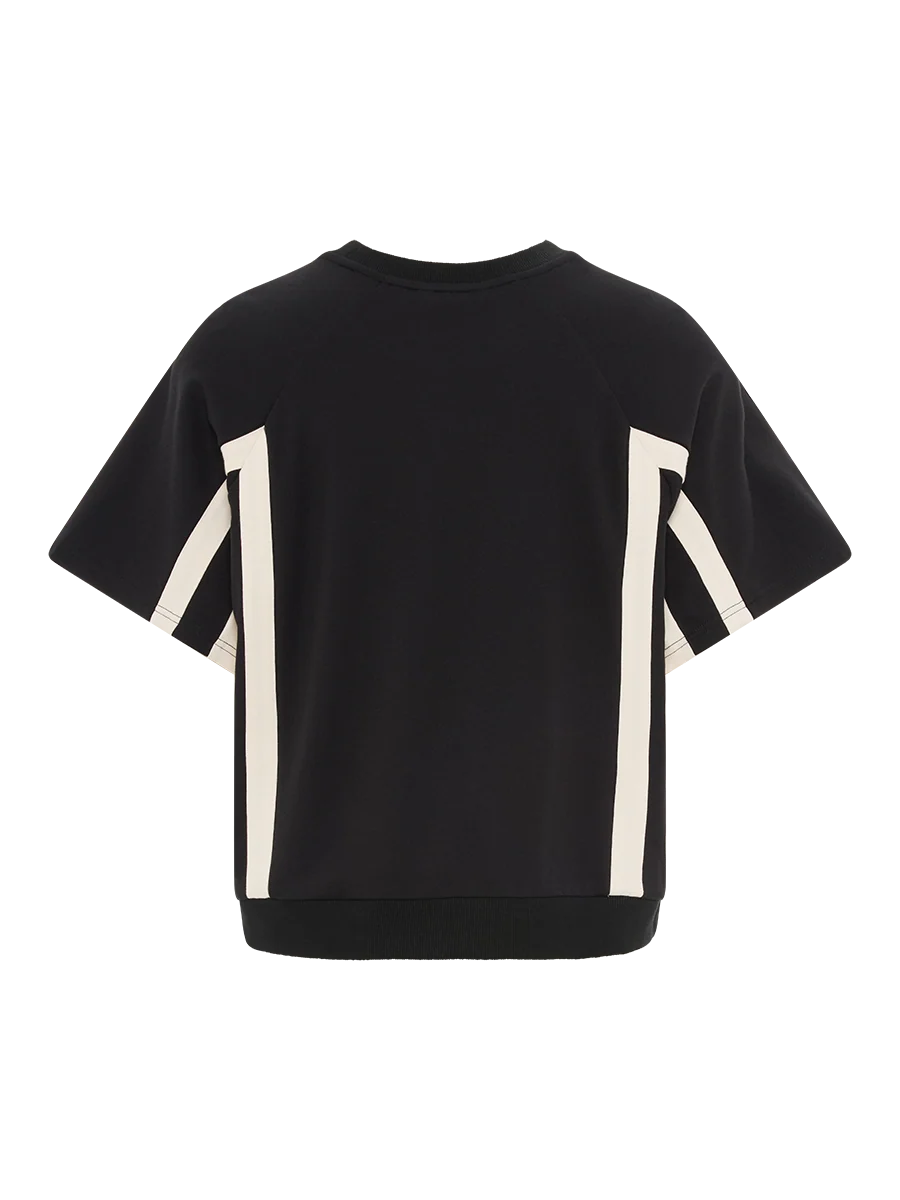 Lounge and Leave Top | Black/Ivory | Marco Polo