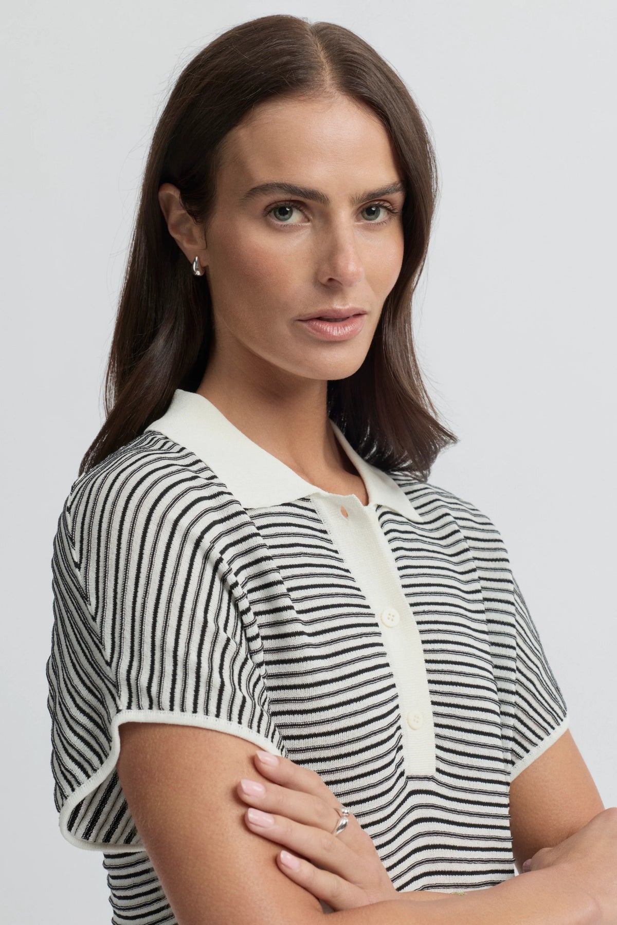 Loam Knit | Ecru/Black | Yarra Trail