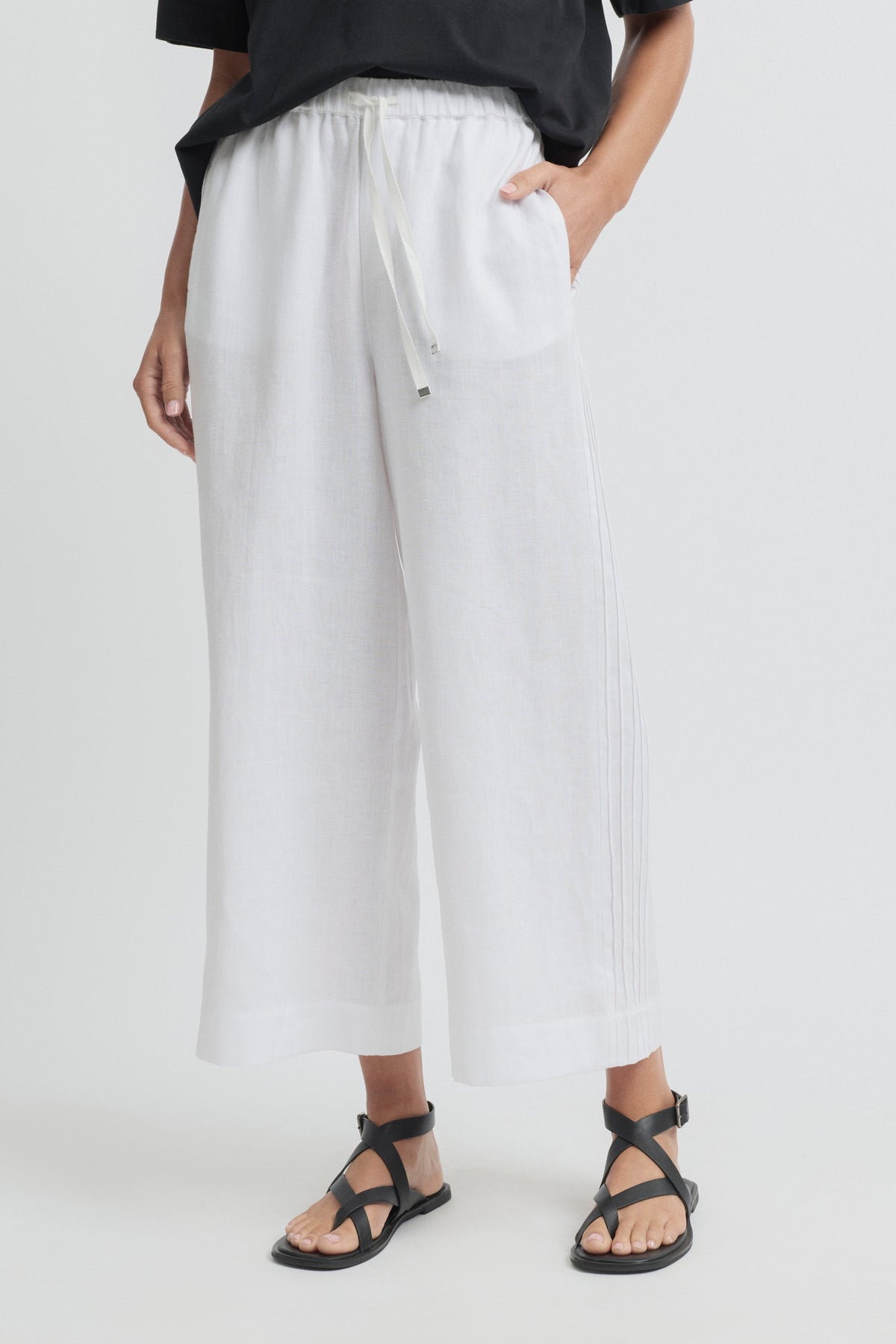 Tirari Pintuck Pant | Yarra Trail