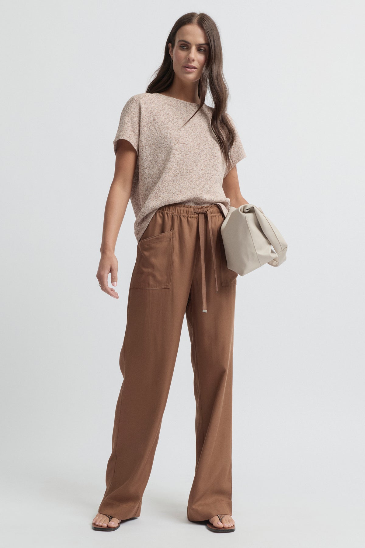 Entwine Pant | Clay | Yarra Trail